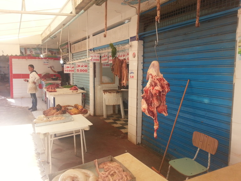 Életkép a belvárosban - Sousse