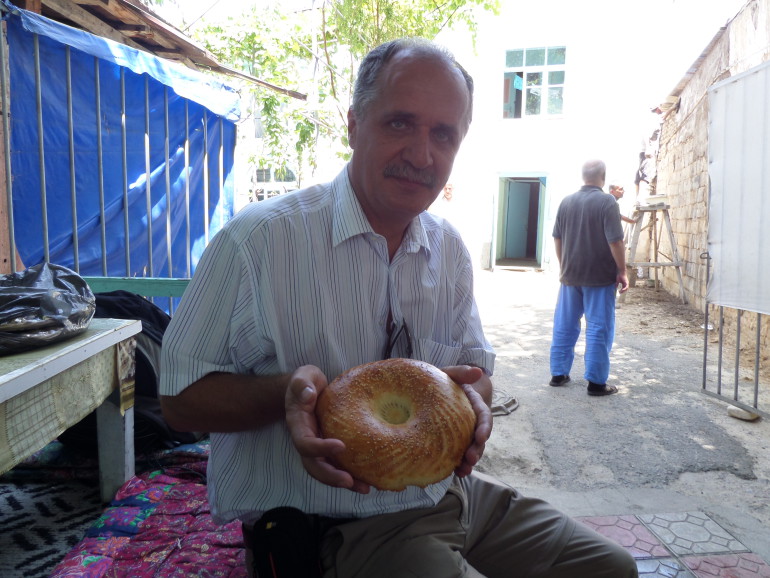 Kenyér Tashkentben