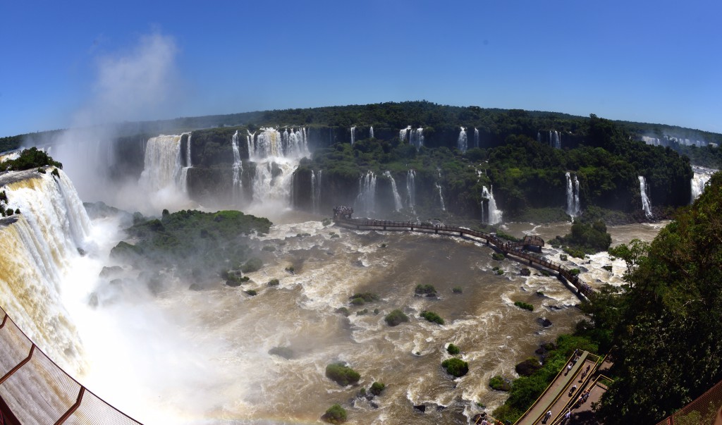 Dél-Amerika Iguacu vízesés - utazás