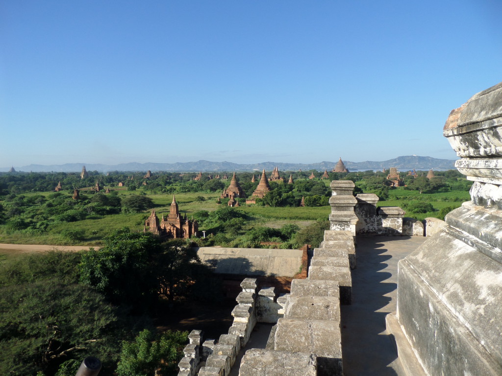 Bagan templomainak egy része
