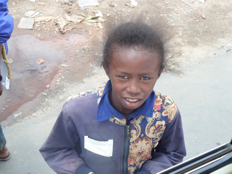 Madagaszkár - helyi gyermek