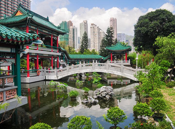 Ázsia utazás - Sik Sik Yuen Wong Tai Sin Templom